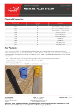 Resin Installer System