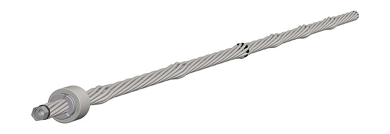 Cable anchor bolt outlet