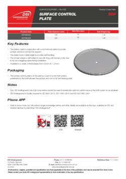 Surface Control Plate