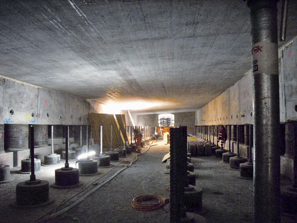 Rehabilitation Works during Construction of the Chienberg Tunnel, Sissach Rehabilitation Works during Construction of the Chienberg Tunnel, Sissach